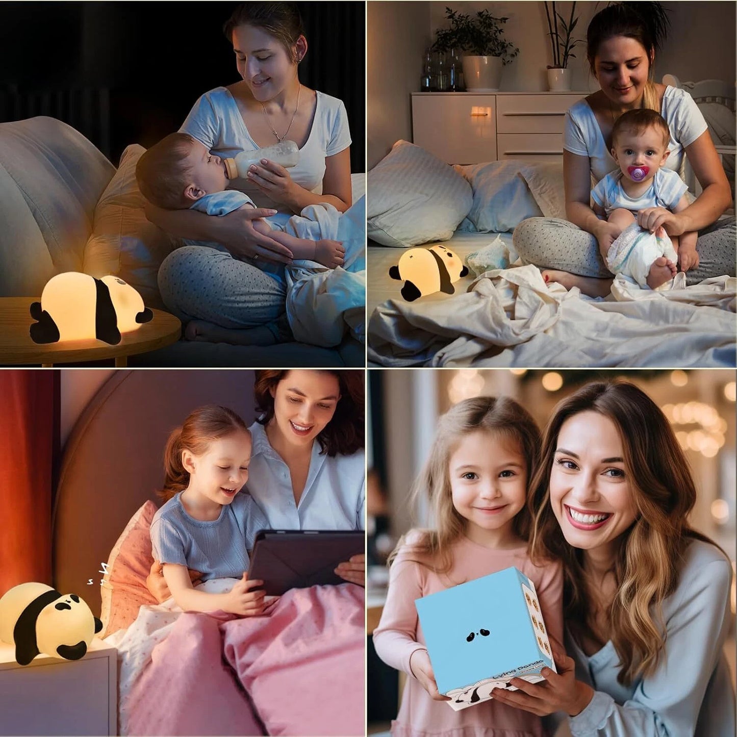 Silicone Panda Night Light